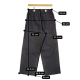 YLEVE ポリエステルシルクツイルトラウザーズ サイズ1 168-3140055 イージー パンツ ブラック レディース イレーヴ【中古】5-0323M♪