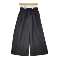 Simplicite リネンライクオールインワンセット ノースリーブトップス パンツ セットアップ 23SS ブラック レディース シンプリシテェ【中古】5-0605S∞