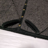 Traditional Weatherwear ARKLEY アークリー ヘリンボーン 中綿 ジャケット グレー レディース トラディショナルウェザーウェア【中古】4-1208A∞