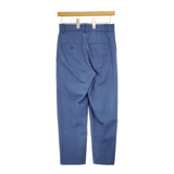 Steven Alan 8214-199-0499 TWILL CROPPED TAPERED PANTS パンツ ブルー レディース スティーブンアラン【中古】4-1218T∞