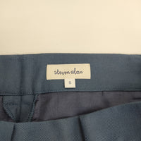 Steven Alan 8214-199-0499 TWILL CROPPED TAPERED PANTS パンツ ブルー レディース スティーブンアラン【中古】4-1218T∞