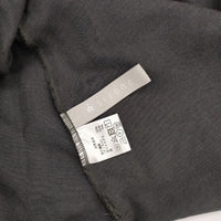 sirone セーラーカラーサーキュラーシャツ  ブラウス シャツ チャコールグレー レディース シロネ【中古】5-0324M∞