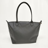 Longchamp ル プリアージュ エクストラ レザー トートバッグ ブラック レディース ロンシャン【中古】4-1113G♪