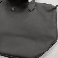 Longchamp ル プリアージュ エクストラ レザー トートバッグ ブラック レディース ロンシャン【中古】4-1113G♪