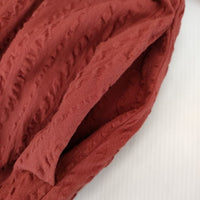 Khaju ベルト付き ワンピース レッド レディース カージュ【中古】5-0220M∞