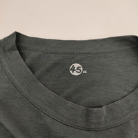45R/45rpm ビッグサイズ ドルマンスリーブ 半袖Ｔシャツ カットソー グリーン レディース フォーティーファイブアールピーエム【中古】5-0605S∞