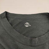 45R/45rpm ビッグサイズ ドルマンスリーブ 半袖Ｔシャツ カットソー グリーン レディース フォーティーファイブアールピーエム【中古】5-0605S∞