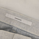 FRAMeWORK BleachDENIM タックパンツ 定価22000円 デニムパンツ 23AW ライトグレー系 レディース フレームワーク【中古】5-0220G∞