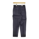 BEAUTY&YOUTH UNITED ARROWS オックスフォードタックテーパードパンツ 定価13200円 ネイビー レディース ビューティアンドユース【中古】5-0309M♪