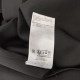 JIL SANDER 未使用品 CAMICIA ウールギャバジンシャツ J52DL0008 J40002 定価162800円 24SS ブラック レディース ジルサンダー【中古】4-1113T♪
