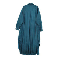 Graphpaper Broad Regular Collar Oversized Shirt Dress GL233-60008C ワンピース グリーン レディース グラフペーパー【中古】5-0220M∞