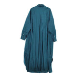 Graphpaper Broad Regular Collar Oversized Shirt Dress GL233-60008C ワンピース グリーン レディース グラフペーパー【中古】5-0220M∞