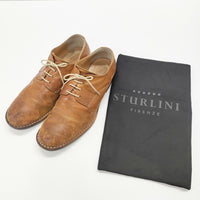 HENRY BEGUELIN レザーシューズ 革靴 サイズ7 シューズ・靴 ブラウン レディース エンリーベグリン【中古】5-0108G◎