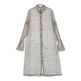 L'Appartement/Deuxieme Classe ボーダーシャツ ワンピース ホワイト ブラック レディース アパルトモン/ドゥーズィエムクラス【中古】5-0309M♪