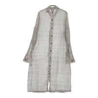 L'Appartement/Deuxieme Classe ボーダーシャツ ワンピース ホワイト ブラック レディース アパルトモン/ドゥーズィエムクラス【中古】5-0309M♪