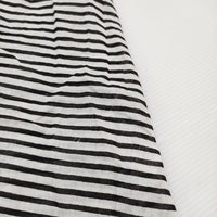 L'Appartement/Deuxieme Classe ボーダーシャツ ワンピース ホワイト ブラック レディース アパルトモン/ドゥーズィエムクラス【中古】5-0309M♪