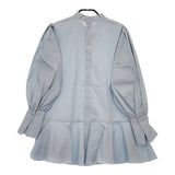 AMERI 02020131192 長袖 フレア ブラウス シャツ ブルー レディース アメリ【中古】5-0220M∞