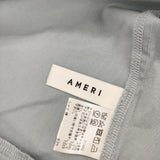 AMERI 02020131192 長袖 フレア ブラウス シャツ ブルー レディース アメリ【中古】5-0220M∞