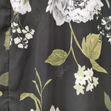 AMERI RILEY LOW WAIST DRESS 花柄 ノースリーブドレス ワンピース ブラック レディース アメリ【中古】5-0324M∞