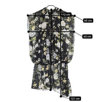AMERI RILEY LOW WAIST DRESS 花柄 ノースリーブドレス ワンピース ブラック レディース アメリ【中古】5-0324M∞