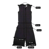 So 1:1 32-01-OP-007-15-1 ノースリーブ オールインワン ツナギ ブラック レディース ソウワンバイワン【中古】5-0220M∞