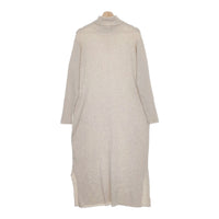 Ameri VINTAGE 01920521351 LAYERED KNIT DRESS ニット ワンピース ベージュ レディース アメリヴィンテージ【中古】4-1110T♪