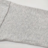 AILE par IENA シルクコットンニット ロング カーディガン ライトグレー レディース エールパーイエナ【中古】5-0309M♪