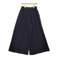 CIROI 316070009008 ワイド サイドスリット パンツ ネイビー レディース シロイ【中古】5-0220G∞