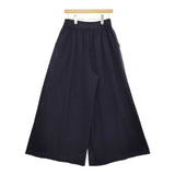 CIROI 316070009008 ワイド サイドスリット パンツ ネイビー レディース シロイ【中古】5-0220G∞