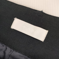 CIROI 316070009008 ワイド サイドスリット パンツ ネイビー レディース シロイ【中古】5-0220G∞