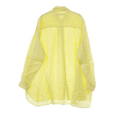 JOURNAL STANDARD LUXE 60リネンレギュラーカラー-Big-シャツ 長袖シャツ 23SS イエロー レディース ジャーナルスタンダード ラックス【中古】5-0322M∞