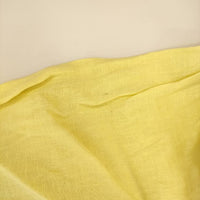 JOURNAL STANDARD LUXE 60リネンレギュラーカラー-Big-シャツ 長袖シャツ 23SS イエロー レディース ジャーナルスタンダード ラックス【中古】5-0322M∞