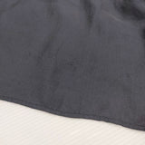 Toujours シルク ワイドシルエット ドロップショルダー ブラウス シャツ ネイビー レディース トゥジュー【中古】5-0309M♪