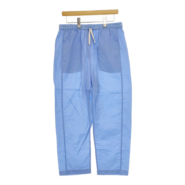 Sunday in bed 新品 23SS イージーパンツ 定価24200円 23030450009310 コットン サイズXL パンツ ライトブルー レディース サンデーインベッド【中古】4-1209M△