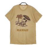 VOTE MAKE NEW CLOTHES 新品 PEANUTS スヌーピー 定価7000円 ハワイ 半袖Ｔシャツ カットソー ベージュ レディース ボートメイクニュークローズ【中古】5-0605S∞