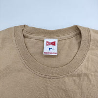 VOTE MAKE NEW CLOTHES 新品 PEANUTS スヌーピー 定価7000円 ハワイ 半袖Ｔシャツ カットソー ベージュ レディース ボートメイクニュークローズ【中古】5-0605S∞