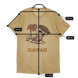 VOTE MAKE NEW CLOTHES 新品 PEANUTS スヌーピー 定価7000円 ハワイ 半袖Ｔシャツ カットソー ベージュ レディース ボートメイクニュークローズ【中古】5-0605S∞