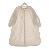 heavenly 長袖 2124102 コットン シャツワンピース ワンピース ベージュ レディース ヘブンリー【中古】4-1209M△