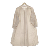 heavenly 長袖 2124102 コットン シャツワンピース ワンピース ベージュ レディース ヘブンリー【中古】4-1209M△