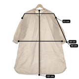 heavenly 長袖 2124102 コットン シャツワンピース ワンピース ベージュ レディース ヘブンリー【中古】4-1209M△
