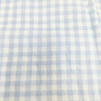R&D.M.Co- ギンガムチェック ラミー ストール ミズイロ ホワイト レディース オールドマンズテーラー【中古】5-0615M◎