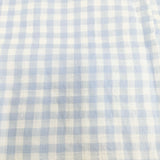 R&D.M.Co- ギンガムチェック ラミー ストール ミズイロ ホワイト レディース オールドマンズテーラー【中古】5-0615M◎