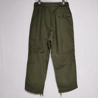 OUTIL pantalon limoges ワーク サイドベルト アジャスター パンツ カーキ レディース ウティ【中古】4-1228G∞