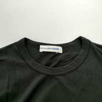 COMME des GARCONS SHIRT ラッフルディテール Tシャツ FK-T018 半袖Ｔシャツ カットソー ブラック レディース コムデギャルソンシャツ【中古】5-0702S∞