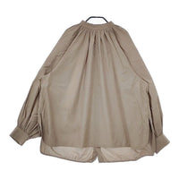 BEAUTY&YOUTH UNITED ARROWS バックボタンボリュームスリーブ ブラウス シャツ グレー レディース ビューティアンドユース【中古】5-0322M∞
