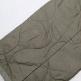 FRAMeWORK キルティングロングコート サイズ38 ノーカラー コート カーキ レディース フレームワーク【中古】4-1118T♪