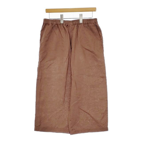 JOURNAL STANDARD relume リネン ワイドパンツ パンツ ブラウン レディース ジャーナルスタンダードレリューム【中古】5-0322M∞