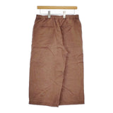 JOURNAL STANDARD relume リネン ワイドパンツ パンツ ブラウン レディース ジャーナルスタンダードレリューム【中古】5-0322M∞