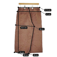 JOURNAL STANDARD relume リネン ワイドパンツ パンツ ブラウン レディース ジャーナルスタンダードレリューム【中古】5-0322M∞