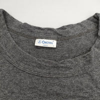 ORCIVAL コットン天竺 30/クルーネック 半袖Ｔシャツ カットソー グレー レディース オーシバル/オーチバル【中古】5-0605S∞